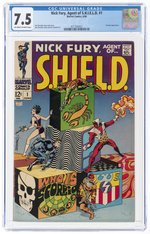 NICK FURY, AGENT OF S.H.I.E.L.D. #1 JUNE 1968 CGC 7.5 VF-.