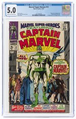 MARVEL SUPER-HEROES #12 DECEMBER 1967 CGC 5.0 VG/FINE (FIRST CAPTAIN MARVEL).