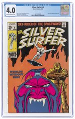 SILVER SURFER #6 JUNE 1969 CGC 4.0 VG.