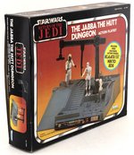 STAR WARS: RETURN OF THE JEDI (1983) - THE JABBA THE HUTT DUNGEON ACTION PLAYSET AFA 80 NM (KLAATU/NIKTO/8D8).