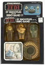 STAR WARS: RETURN OF THE JEDI (1983) - SY SNOOTLES AND THE REBO BAND BOXED ACTION FIGURE SET.