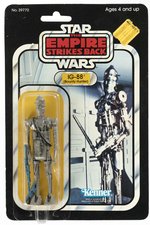 STAR WARS: THE EMPIRE STRIKES BACK (1980) - IG-88 (BOUNTY HUNTER) 31 BACK-A CARDED ACTION FIGURE.