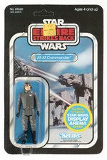 STAR WARS: THE EMPIRE STRIKES BACK (1981) - AT-AT COMMANDER 45 BACK CARDED ACTION FIGURE.