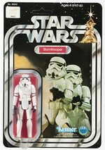 STAR WARS (1978) - STORMTROOPER 12 BACK-A CARDED ACTION FIGURE (SKU ON FOOTER).