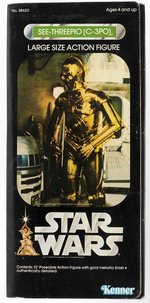 STAR WARS (1978) - SEE-THREEPIO (C-3PO) 12-INCH SERIES BOXED ACTION FIGURE.