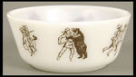 "WALT DISNEY'S OFFICIAL DAVY CROCKETT" BOWL.