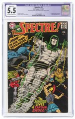 SPECTRE #1 NOVEMBER-DECEMBER 1967 CGC RESTORED 5.5 SLIGHT (C-1) FINE-.