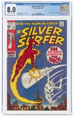 SILVER SURFER #15 APRIL 1970 CGC 8.0 VF.