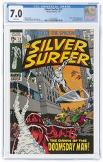 SILVER SURFER #13 FEBRUARY 1970 CGC 7.0 FINE/VF.