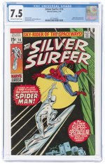 SILVER SURFER #14 MARCH 1970 CGC 7.5 VF-.