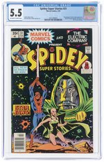 SPIDEY SUPER STORIES #31 FEBRUARY 1978 CGC 5.5 FINE-.