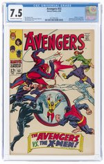 AVENGERS #53 JUNE 1968 CGC 7.5 VF-.