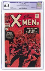 X-MEN #17 FEBRUARY 1966 CGC RESTORED 6.5 SLIGHT (C-1) FINE+.