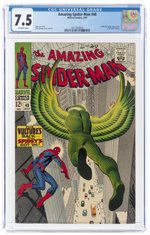 AMAZING SPIDER-MAN #48 MAY 1967 CGC 7.5 VF- (FIRST BLACKIE DRAGO AS NEW VULTURE).