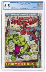 AMAZING SPIDER-MAN #119 APRIL 1973 CGC 6.5 FINE+.