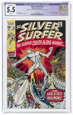 SILVER SURFER #18 SEPTEMBER 1970 CGC RESTORED 5.5 SLIGHT (C-1) FINE-.