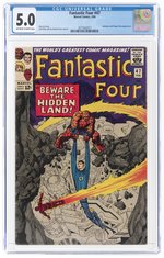 FANTASTIC FOUR #47 FEBRUARY 1966 CGC 5.0 VG/FINE.