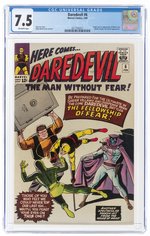 DAREDEVIL #6 FEBRUARY 1965 CGC 7.5 VF-.