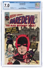 DAREDEVIL #9 AUGUST 1965 CGC 7.0 FINE/VF.