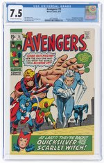 AVENGERS #75 APRIL 1970 CGC 7.5 VF-.