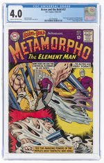 BRAVE AND THE BOLD #57 DECEMBER 1964 - JANUARY 1965 CGC 4.0 VG (FIRST METAMORPHO).