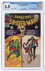 AMAZING SPIDER-MAN #37 JUNE 1966 CGC 5.0 VG/FINE (FIRST NORMAN OSBORN).