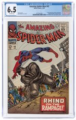 AMAZING SPIDER-MAN #43 DECEMBER 1966 CGC 6.5 FINE+ (FIRST FULL MARY JANE WATSON).