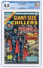 GIANT-SIZE CHILLERS #1 JUNE 1974 CGC 8.0 VF (FIRST LILITH).