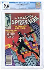 AMAZING SPIDER-MAN #252 MAY 1984 CGC 9.6 NM+ (FIRST BLACK COSTUME).