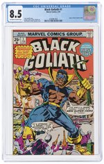 BLACK GOLIATH #1 FEBRUARY 1976 CGC 8.5 VF+.