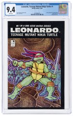 LEONARDO, TEENAGE MUTANT NINJA TURTLE #1 DECEMBER 1986 CGC 9.4 NM.