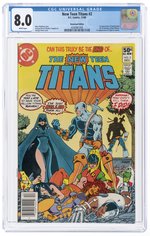 NEW TEEN TITANS #2 DECEMBER 1980 CGC 8.0 VF (FIRST DEATHSTROKE).