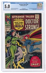 STRANGE TALES #150 NOVEMBER 1966 CGC 5.0 VG/FINE.