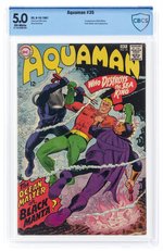 AQUAMAN #35 SEPTEMBER-OCTOBER 1967 CBCS 5.0 VG/FINE (FIRST BLACK MANTA).