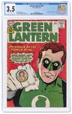 GREEN LANTERN VOL. 2 #10 JANUARY 1962 CGC 3.5 VG-.