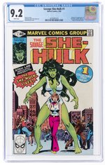 SAVAGE SHE-HULK #1 FEBRUARY 1980 CGC 9.2 NM- (FIRST SHE-HULK).