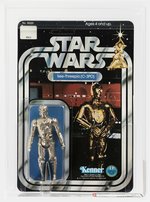 STAR WARS (1978) - SEE-THREEPIO (C-3PO) 12 BACK-A AFA 60 EX.