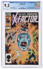 X-FACTOR #6 JULY 1986 CGC 9.2 NM- (FIRST FULL APOCALYPSE).