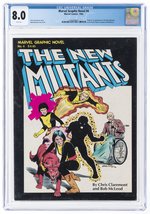 MARVEL GRAPHIC NOVEL #4 1982 CGC 8.0 VF (FIRST NEW MUTANTS).