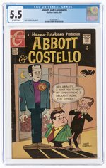 ABBOTT AND COSTELLO #4 SEPTEMBER 1968 CGC 5.5 FINE-.