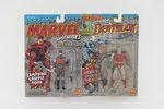 TOY BIZ MARVEL SUPER-HEROES SERIES 3 CASE OF 24 ACTION FIGURES.