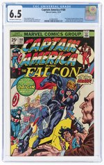 CAPTAIN AMERICA #180 DECEMBER 1974 CGC 6.5 FINE+ (STEVE ROGERS BECOMES NOMAD).