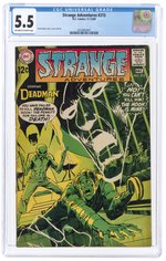 STRANGE ADVENTURES #215 NOVEMBER-DECEMBER 1968 CGC 5.5 FINE-.