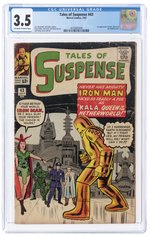 TALES OF SUSPENSE #43 JULY 1963 CGC 3.5 VG-.