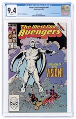 WEST COAST AVENGERS #45 JUNE 1989 CGC 9.4 NM (FIRST WHITE VISION).