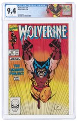 WOLVERINE #27 JULY 1990 CGC 9.4 NM.