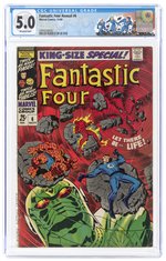 FANTASTIC FOUR ANNUAL #6 NOVEMBER 1968 CGC 5.0 VG/FINE (BIRTH OF FRANKLIN RICHARDS & FIRST ANNIHILUS).