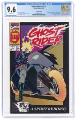 GHOST RIDER VOL. 2 #1 MAY 1990 CGC 9.6 NM+ (SECOND PRINTING).