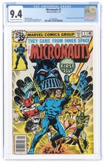 MICRONAUTS #1 JANUARY 1979 CGC 9.4 NM (FIRST BARON KARZA).