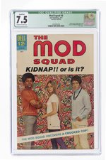 MOD SQUAD #8 APRIL 1971 CGC QUALIFIED 7.5 VF-.